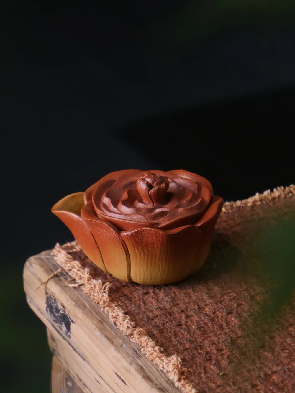 玫瑰花紫砂壶
